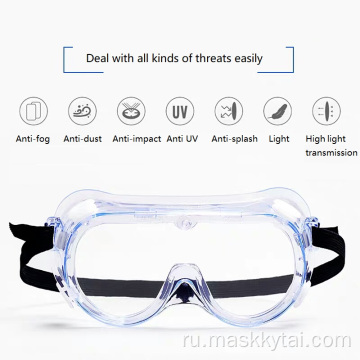 Медицинские защитные очки для защиты от вирусов
